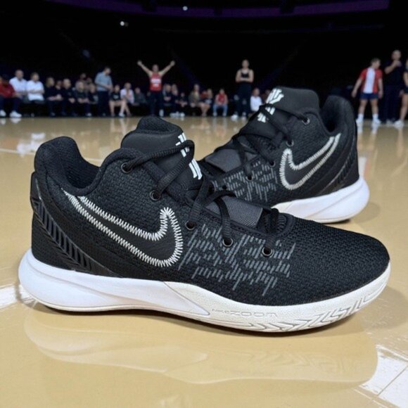 Nike Kyrie Flytrap II (2) Black & White Basketball AO4438-001 Sneakers Shoes 7.5 - Picture 2 of 12